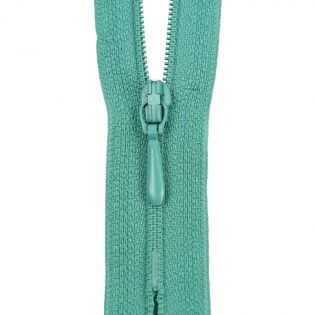 Reißverschluss Opti - S40 - 30cm - Tropfenschieber - nicht teilbar - mintgrün