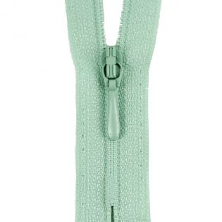Reißverschluss Opti - S40 - 50cm - Tropfenschieber - nicht teilbar - mint