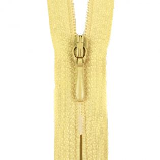 Reißverschluss Opti - S40 - 25cm - Tropfenschieber - nicht teilbar - butterblume