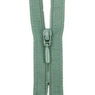 Reißverschluss Opti - S40 - 30cm - Tropfenschieber - nicht teilbar - jadegrün