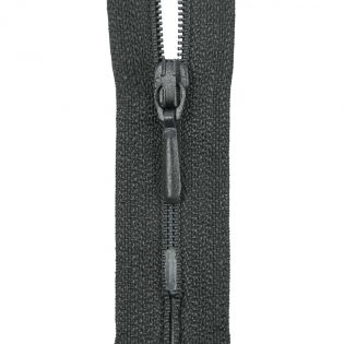 Reißverschluss Opti - S40 - 40cm - Tropfenschieber - nicht teilbar - anthrazit