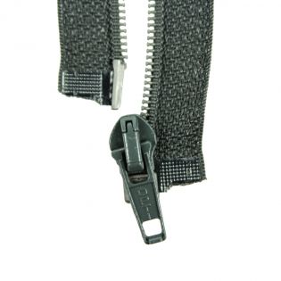 Reißverschluss Opti - S60 - 30cm - Fuldaschieber - teilbar - granit