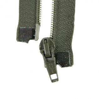 Reißverschluss Opti - S60 - 30cm - Fuldaschieber - teilbar - sumpf