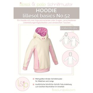 Schnittmuster - Lillesol & Pelle - Basics No. 52 - Hoodie