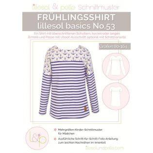 Schnittmuster - Lillesol & Pelle - Basics No. 53 - Frühlingsshirt