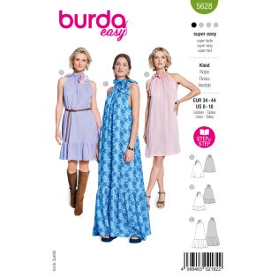 Schnittmuster - burda easy - Neckholderkleider - 5628