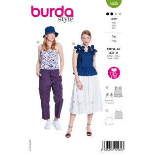 Schnittmuster - burda style - Träger-Tops - 5638