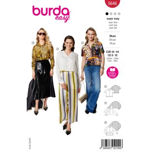Schnittmuster - burda easy - Hemdblusen - 5646