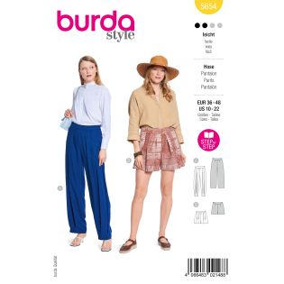 Schnittmuster - burda style - Pumphose & Shorts - 5654