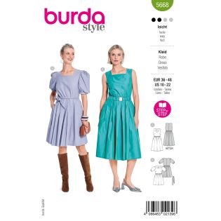 Schnittmuster - burda style - Midi Kleider - 5668