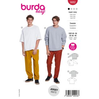 Schnittmuster - burda easy - Sweatshirt & T-Shirt