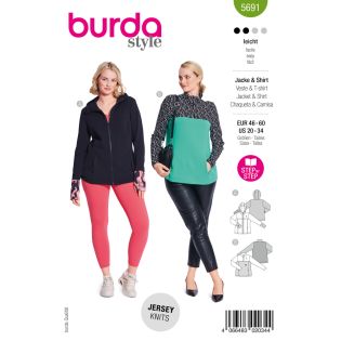 Schnittmuster - burda style - Sportswear - 5691