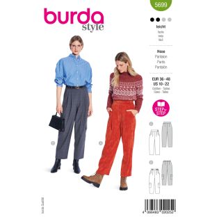 Schnittmuster - burda style - Hosen mit Taschen - 5699