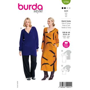 Schnittmuster - burda style - Kleid & Tunika - 5704