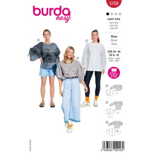 Schnittmuster - burda easy - Langarm Blusen - 5709