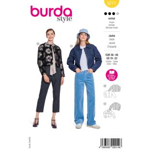 Schnittmuster - burda style - kurze Jacken - 5711