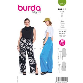 Schnittmuster - burda style - Hose & Cargo-Pants - 5743