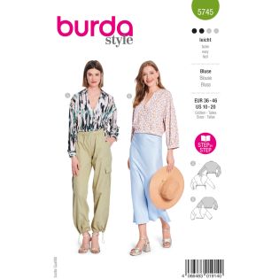 Schnittmuster - burda style - Schlupfbluse - 5745