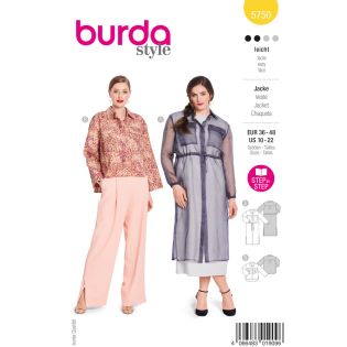Schnittmuster - burda style - Jacken - 5750