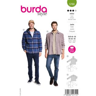 Schnittmuster - burda style - Hemdjacke - 5768   