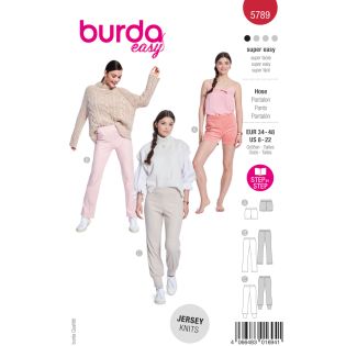 Schnittmuster - burda easy - Pyjama Pants - 5789  