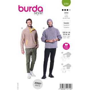 Schnittmuster - burda style - Herren Troyer - 5791   