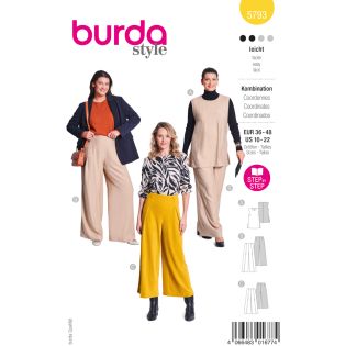 Schnittmuster - burda style - Kombination Hose und Top - 5793  
