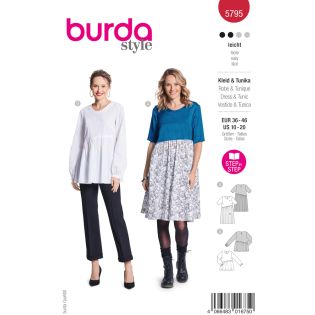 Schnittmuster - burda style - Kleid und Tunika - 5795   