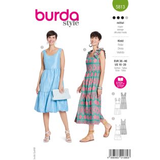 Schnittmuster - burda style - Kleid - 5813  