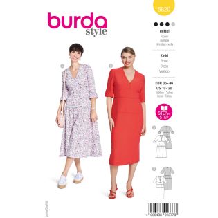 Schnittmuster - burda style - Kleid - 5820  