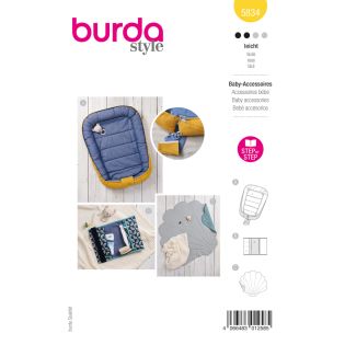 Schnittmuster - burda kids - Baby Accessoires - 5834