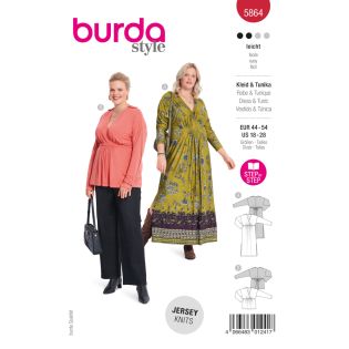 Schnittmuster - burda style - Kleid & Tunika - 5864