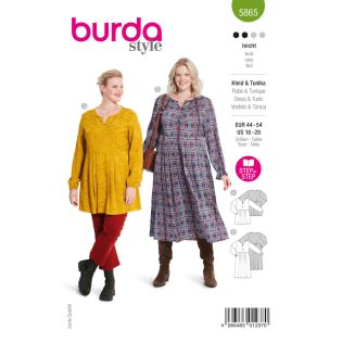 Schnittmuster - burda style - Kleid & Tunika - 5865