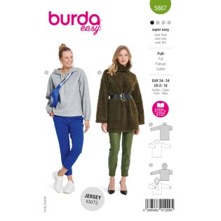 Schnittmuster - burda style - Pulli - 5867
