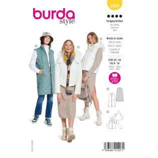 Schnittmuster - burda style - Weste & Jacke - 5869