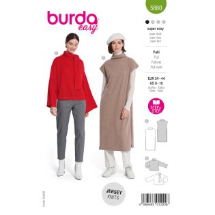 Schnittmuster - burda style - Pulli - 5880