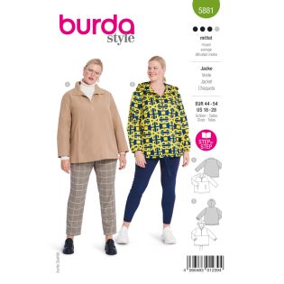 Schnittmuster - burda style - Jacke - 5881