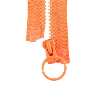 Reißverschluss Opti - P40 - 35cm - Ringschieber - teilbar - orange