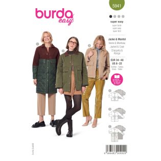 Schnittmuster - burda easy - Jacke & Mantel - 5941