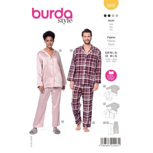 Schnittmuster - burda style - Pyjama UNISEX - 5956