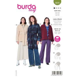 Schnittmuster - burda easy - Jacke & Mantel - 5976