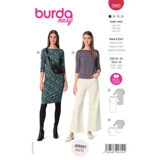 Schnittmuster - burda style - Kleid & Shirt - 5985