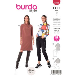 Schnittmuster - burda style - Kleid & Bluse - 5989