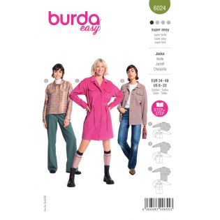 Schnittmuster - burda easy - Jacke - 6024