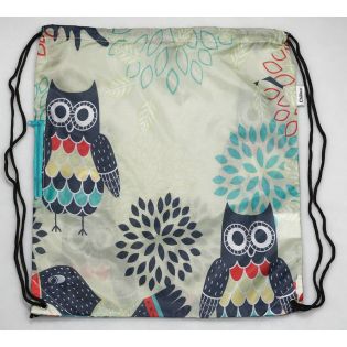 Rucksack - Chilino - Eule - grün