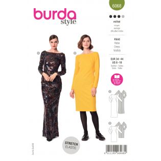Schnittmuster - burda style - Kleid - Abendkleid - 6068