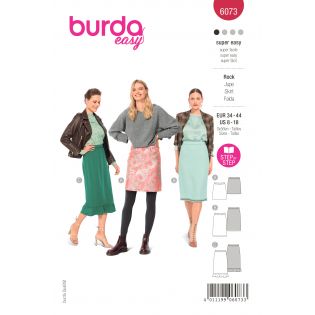Schnittmuster - burda easy - Rock in drei Längen - 6073