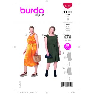 Schnittmuster - burda style - Plus Size - Kleid - 6106