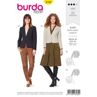 Schnittmuster - burda style - Blazer - 6160