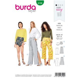 Schnittmuster - burda easy - Hose - 6199